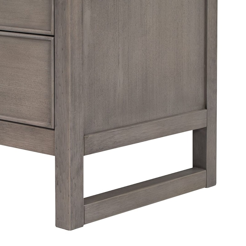 47.8" L Rustic Wooden Dresser Chest of Drawers for Bedroom