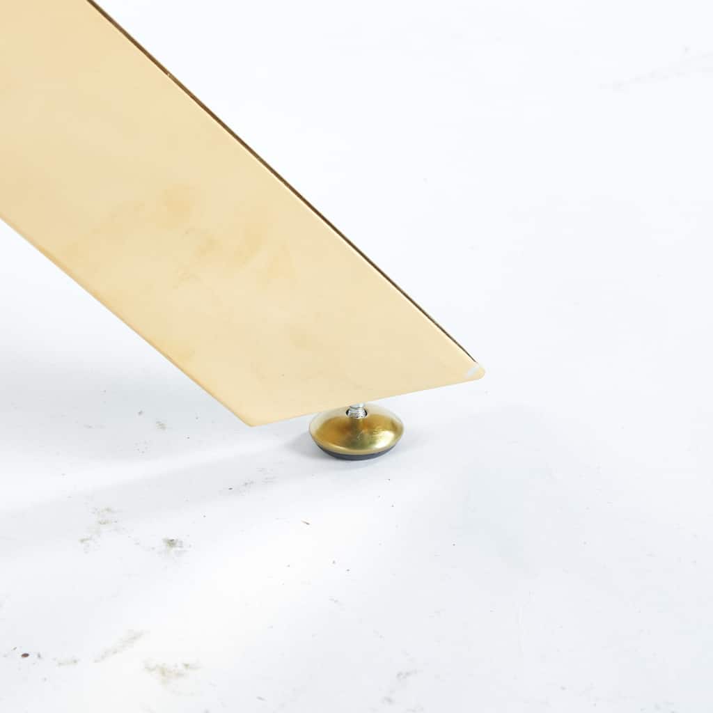 Modern Square Glass Dining Table for 4, Kitchen Table with Tempered Glass Top & Chrome Metal Legs for Dining Room, Living Room