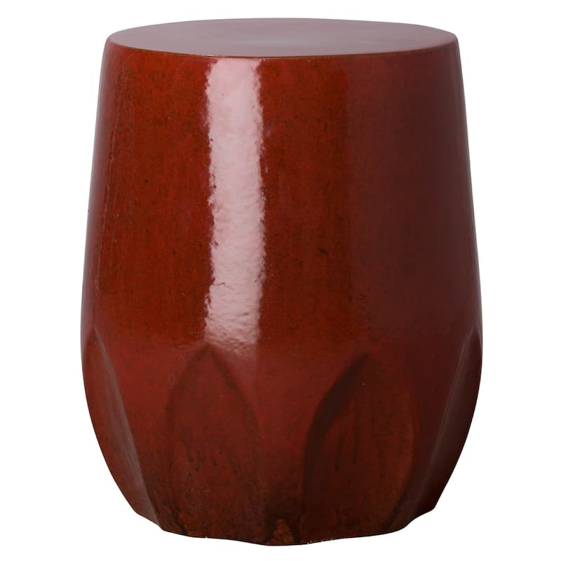 Large Calyx Stool - Red - 22 in. H
