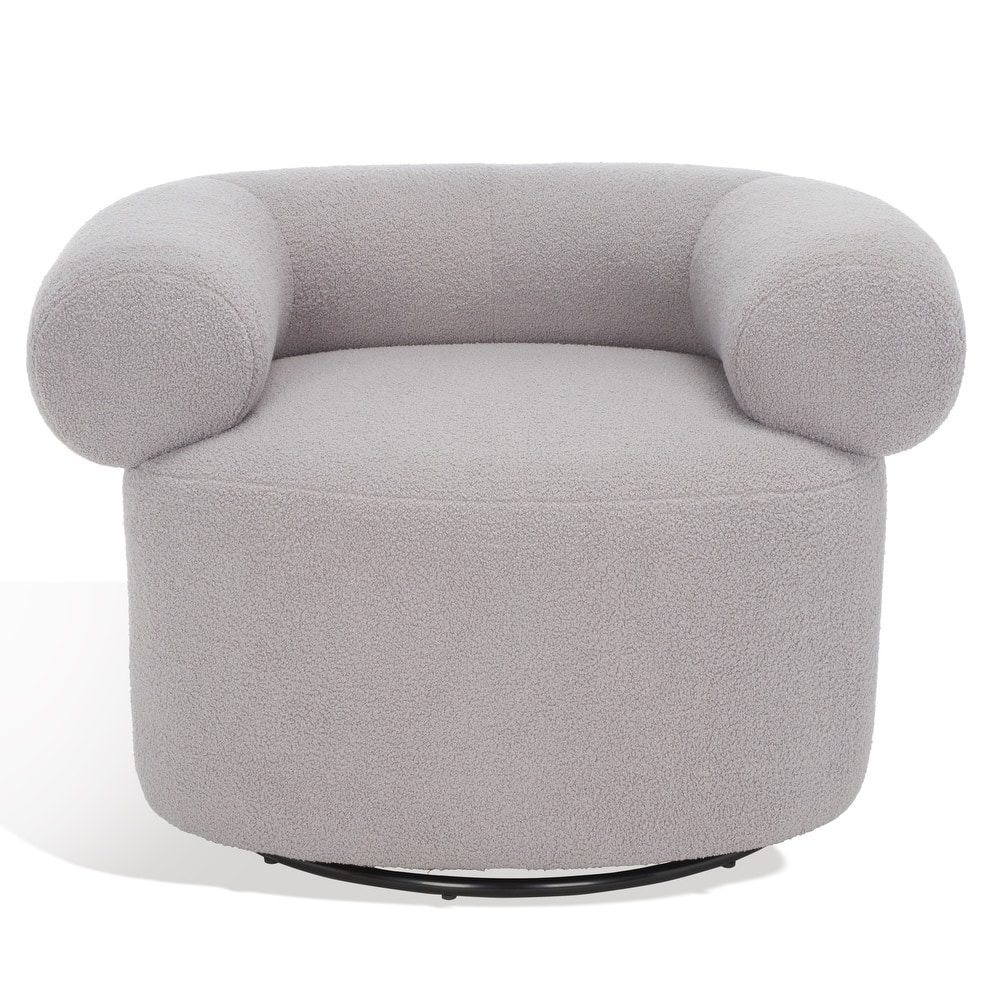 SAFAVIEH Couture Donella Swivel Accent Chair - 37 In. W x 33 In. D x 25 In. H - 37Wx33Dx25H