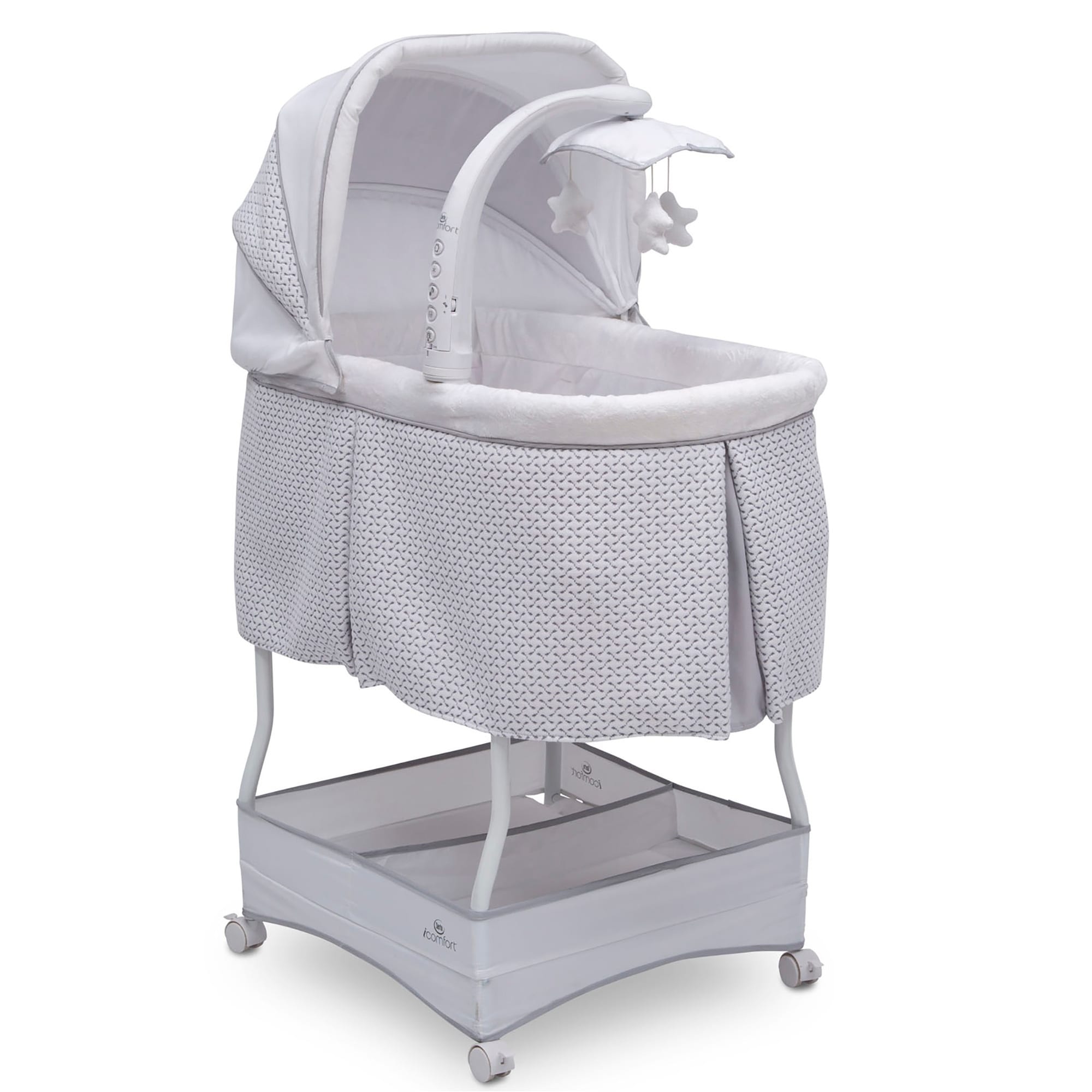 Silent auto gliding bassinet discount