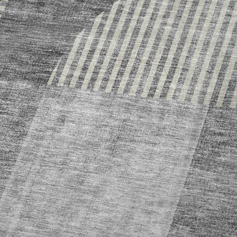 Premium Machine Washable Modern Geo Sherpa Throw Blanket