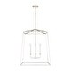 preview thumbnail 51 of 73, Thea 4-light Foyer Pendant Polished Nickel - 27.5"H x 22"W