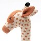 preview thumbnail 3 of 2, Expobazaar Soft Spotty (Musk Melon, Ivory) Stuffed Toy