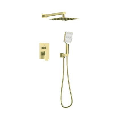 Elegant Lighting FAS-9003 Petar Shower Only Trim Package with 2.3 GPM