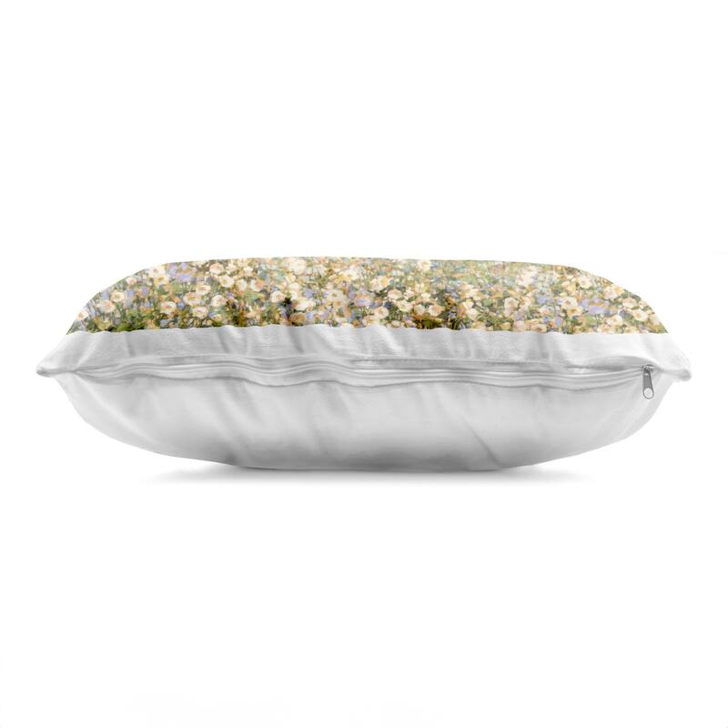 Stupell Vast Flower Speckled Meadow Decorative Printed Throw Pillow Design by Amber Sterling