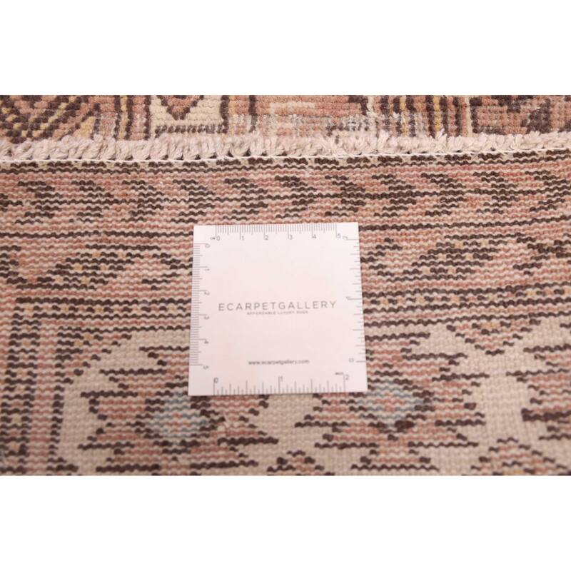 ECARPETGALLERY Hand-knotted Antalya Vintage Copper Wool Rug - 4'0 x 8'4