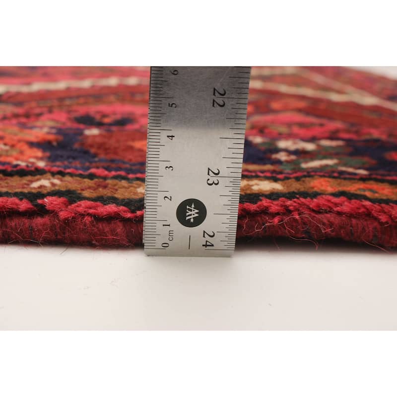 ECARPETGALLERY Hand-knotted Konya Anatolian Red Wool Rug - 3'3 x 9'6