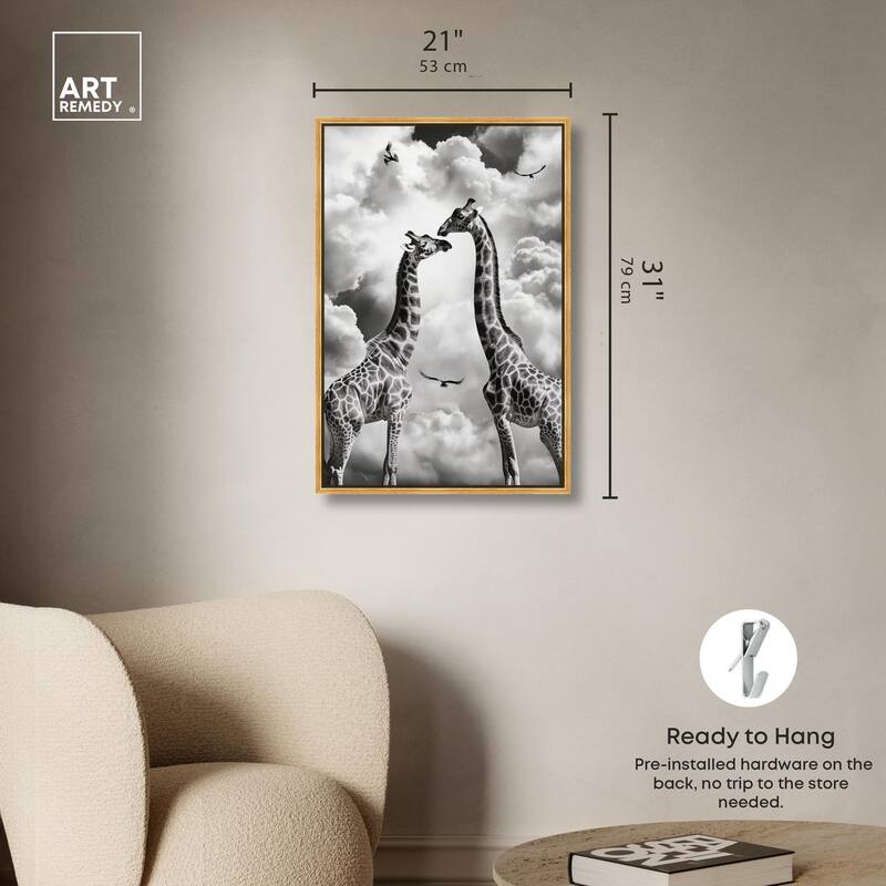 Giants in Love I Canvas by Art Remedy