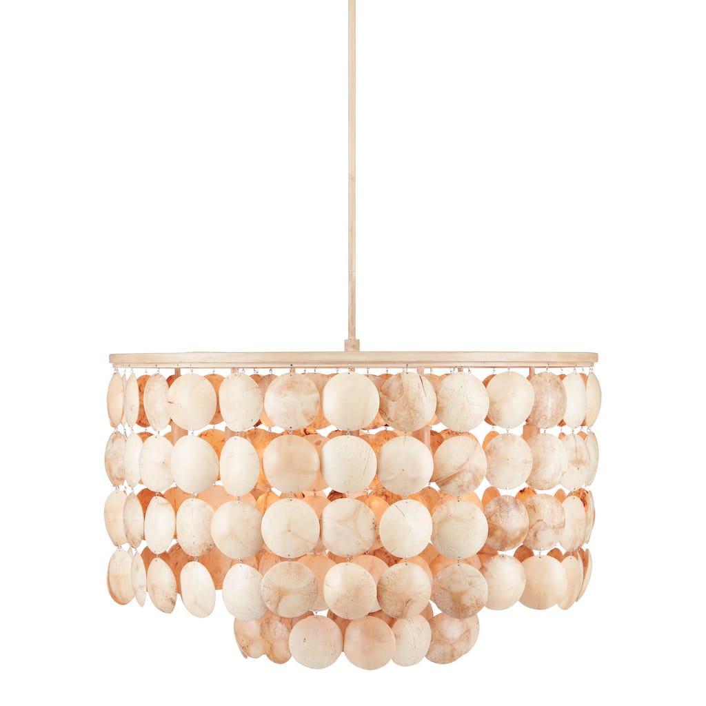 Currey & Company Buko Chandelier - 24.5"h x 31.5"dia