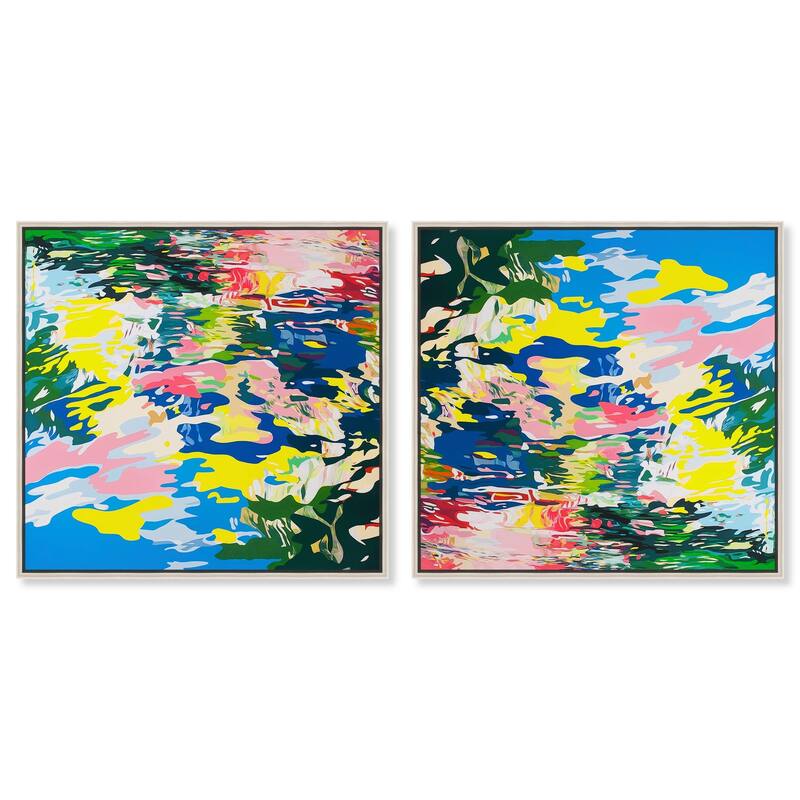 Oneiric Circles IV Canvas by Art Remedy - 36" x 54" - Gold