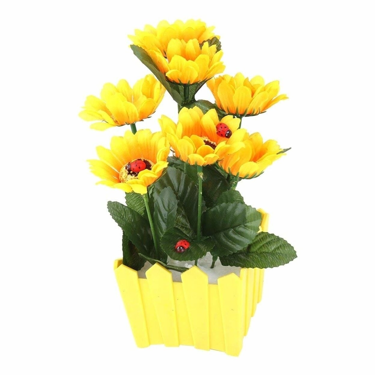 Shop Uxcell Plastic Flowerpot Craft Tabletop Decorative Artificial