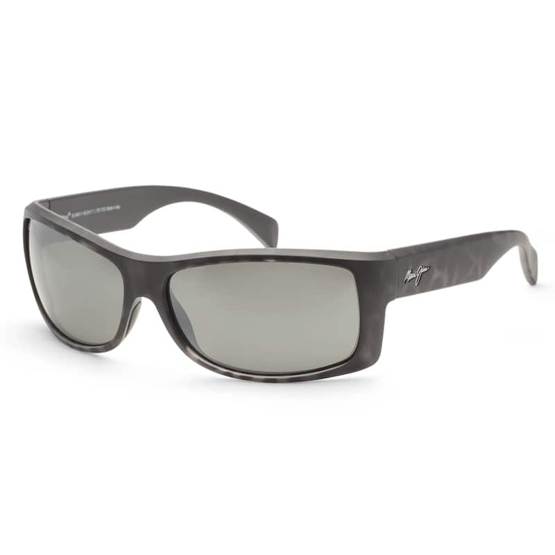 Maui Jim Men's Equator 65 mm Grey Sunglasses MJ0848S-001