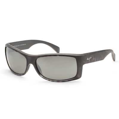 Maui Jim Men's Equator 65 mm Grey Sunglasses MJ0848S-001