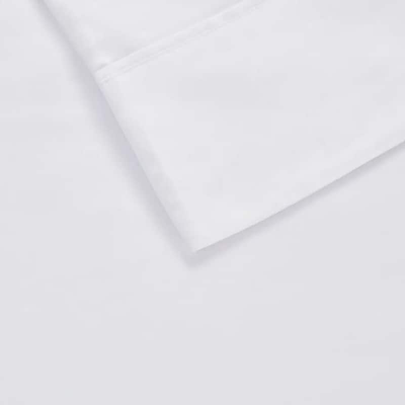 4pc Queen 1000 Thread Count Smart Temperature Cotton Sheet Set White ...