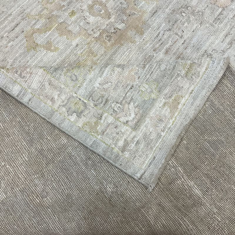 HERAT ORIENTAL Handmade Vegetable Dyed Oushak Wool Rug - 8'3" x 10'1"