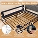 preview thumbnail 17 of 17, Gymax 2PCS 71'' Toddler Foldable Bed Rail w/ Adjustable Safety Strap