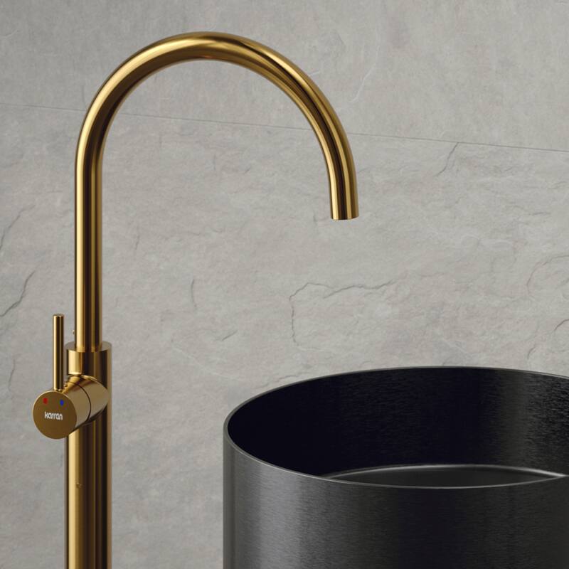 Karran Howick KBF650 Single Handle Freestanding Bathroom Faucet