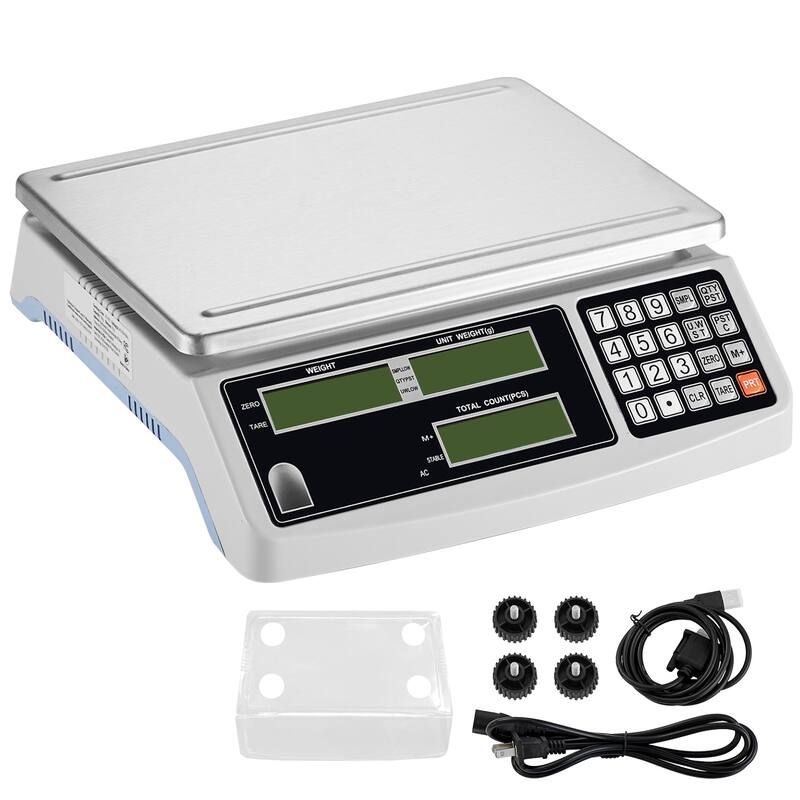 Industrial Counting Scale Inventory Counting Scale Kitchen Jewelry Scale with RS232 Port and LCD Screen
