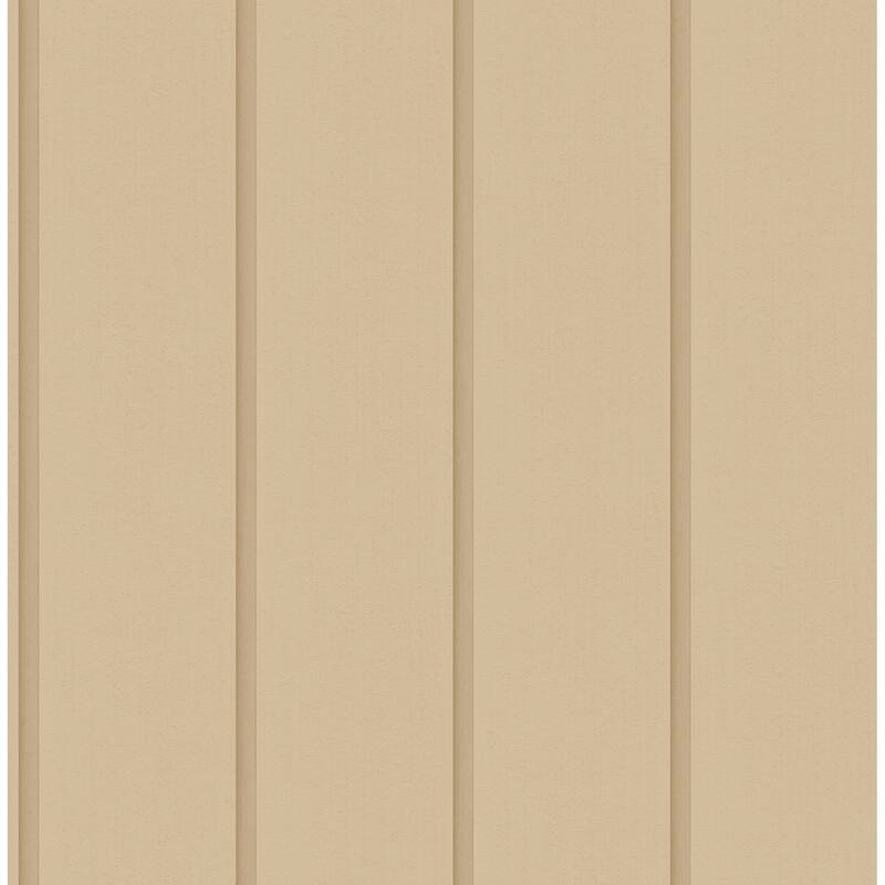 Fine Decor Killian Wheat Wood Panel Wallpaper