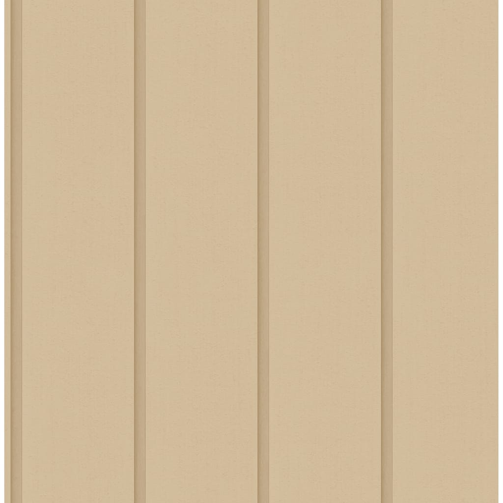 Fine Decor Killian Wheat Wood Panel Wallpaper
