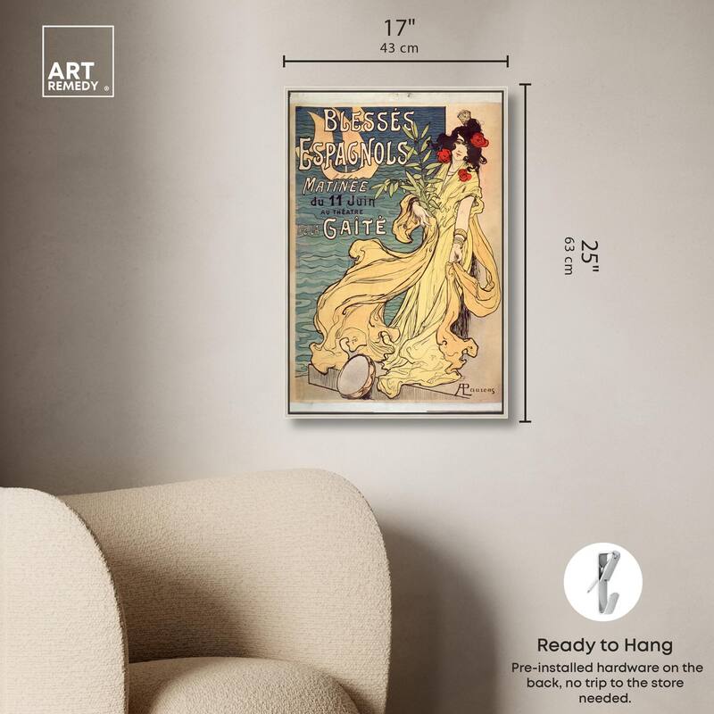Spanish Dance Canvas by Art Remedy
