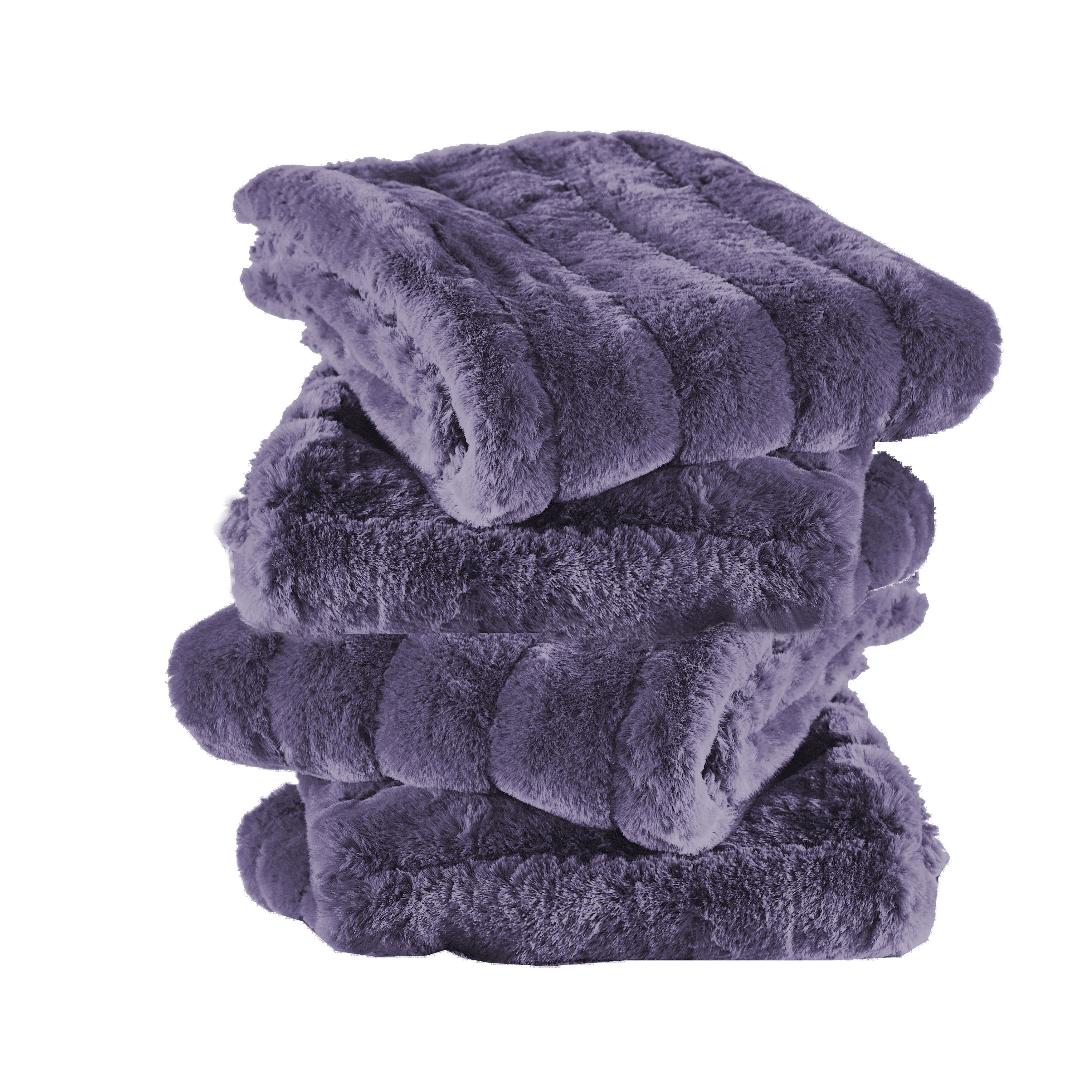 Supermink Soft Solid Throw Pillow Covers Set of 4, NO INSERT-image