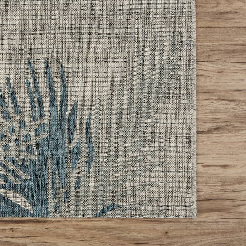 Sevita Minimal Palm Indoor/Outdoor Rug