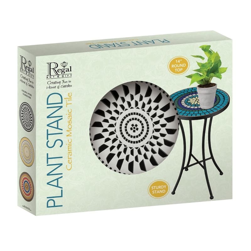 Mosaic Plant Stand - Diamond