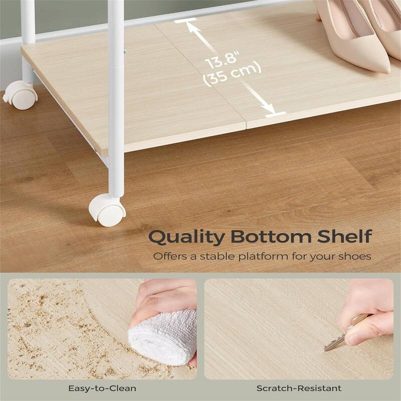 Clothes Rack with Wheels