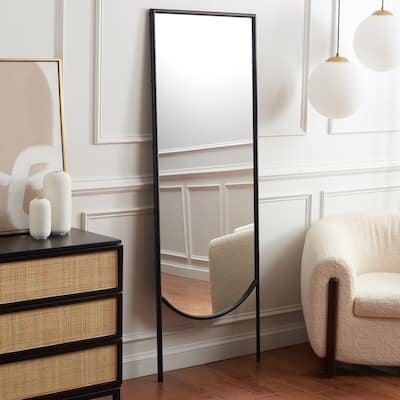 SAFAVIEH Home Patel 25" Mirror - Black