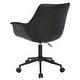 preview thumbnail 5 of 24, Porthos Home Jamar PU Leather Office Chair with Metal Roller Base