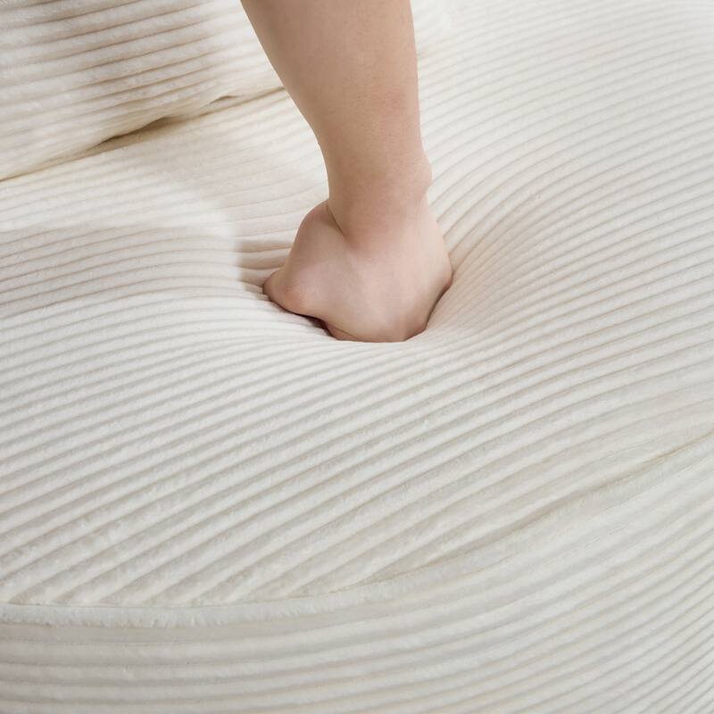 Plush Lounger Soft Sofa No Assembly Required