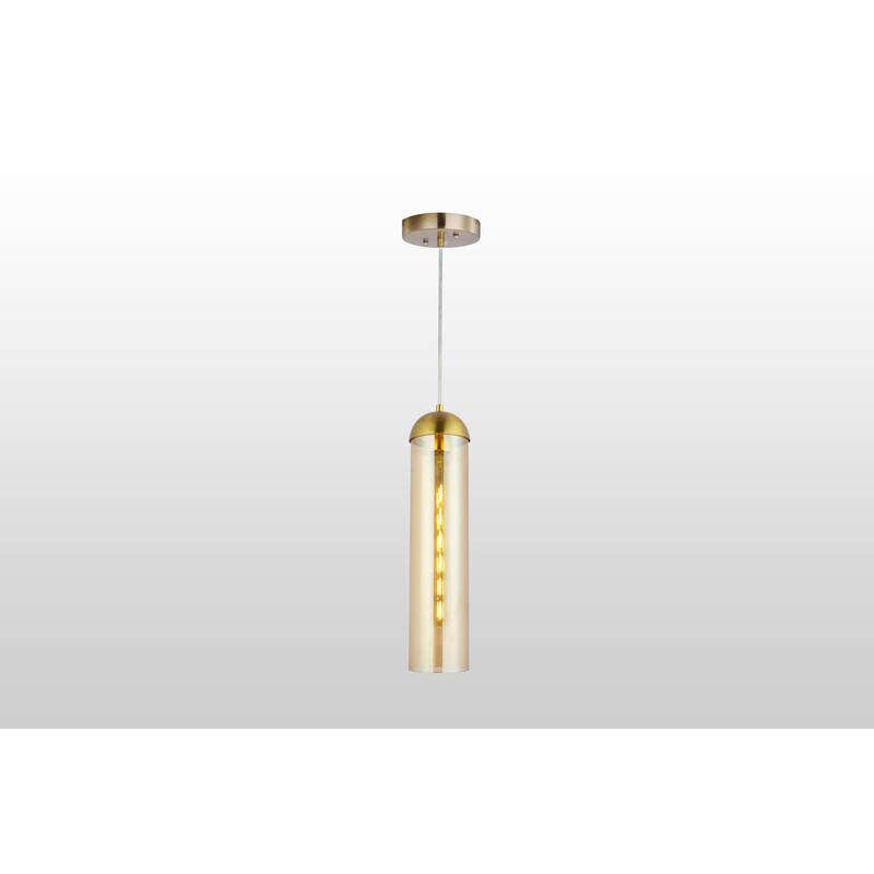 Hydra 1 - Light Single Cylinder Glass Pendant Light