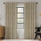preview thumbnail 12 of 20, Indigo Road by Egypt Sherrod Coppa Magnetic Closure Total Blackout Back Tab 1-Piece Curtain Panel, Single Panel 50" x 84" - Taupe