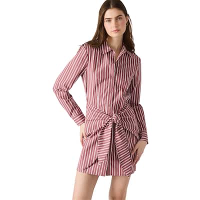 Steve Madden Alison Cotton Button-Down Shirtdress
