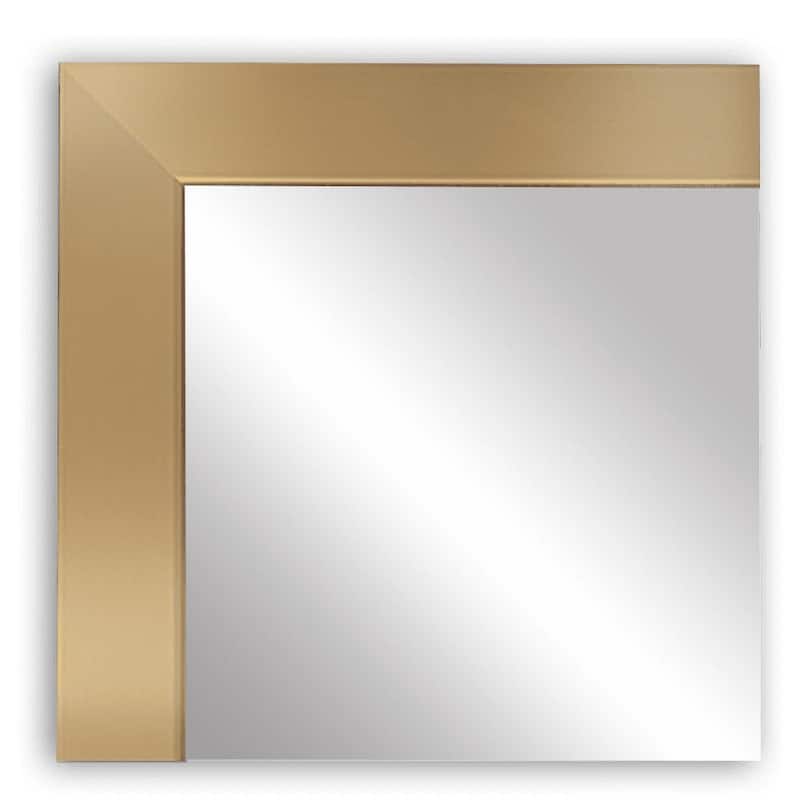 Meade Champagne Bronze Framed Vanity Mirror