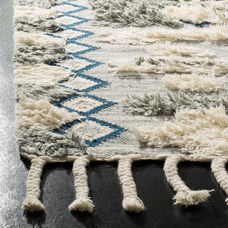 SAFAVIEH Hand-knotted Kenya Alki Southwestern Tribal Wool Rug