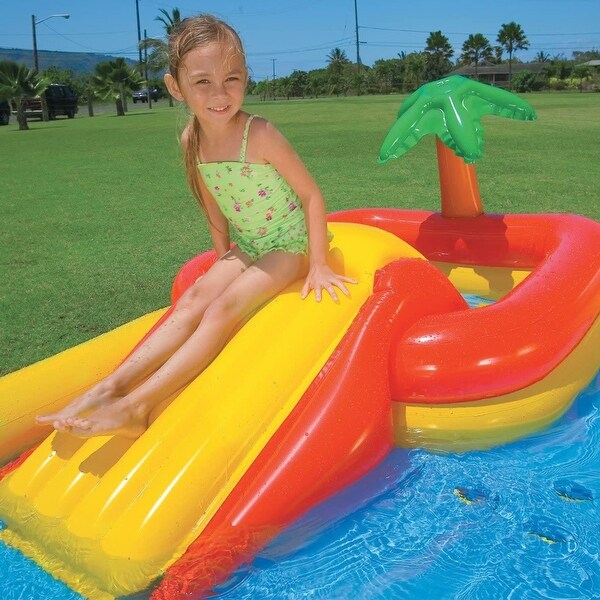 Intex 100x77 Inch Inflatable Ocean Play Center & 8.5x5.75