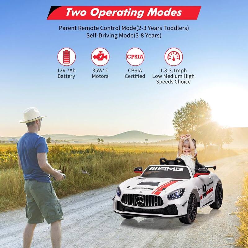 12V Ride On Car for Kids