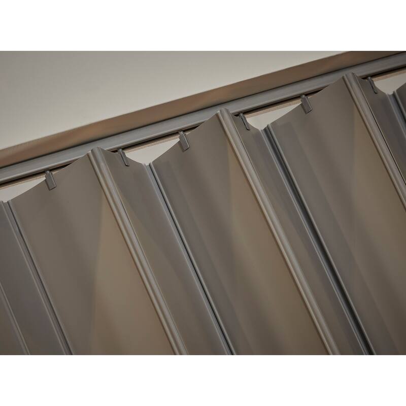Spectrum Sienna Grey PVC 36-inch Folding Door