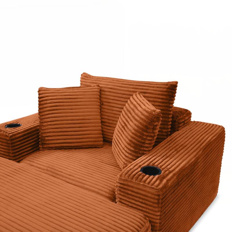 Chaise Lounge Chair for Reading, Living Room & Bedroom