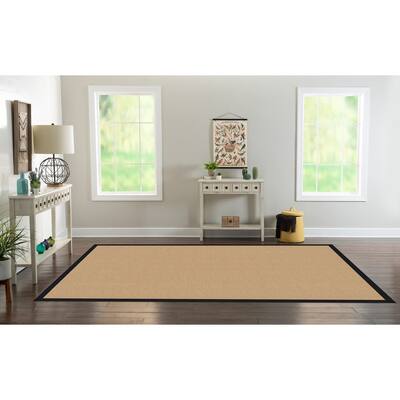 Linon Athena Sisal Hand Finished Classic Rug