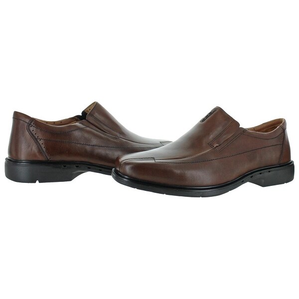 clarks structured shoes mens