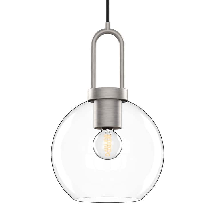 Alora Lighting PD601608CL Soji 8" Wide Mini Pendant with Clear Glass