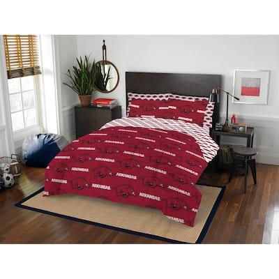 NCAA Rotary 7-piece Full Bed-in-a-Bag Set
