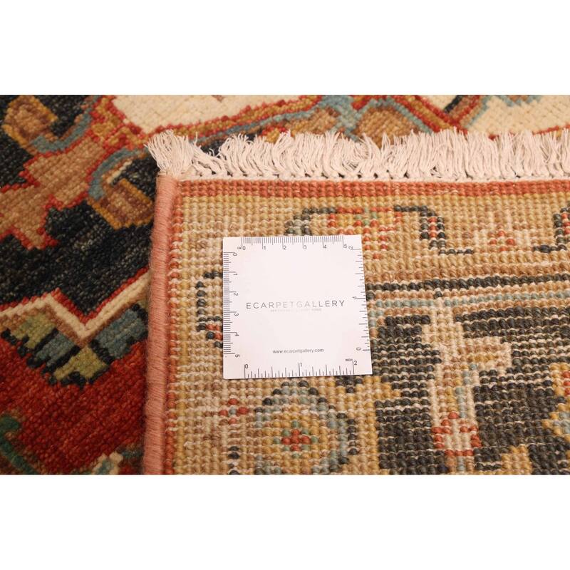 ECARPETGALLERY Hand-knotted Jules Sultane Red Wool Rug - 4'1 x 5'11