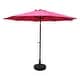 preview thumbnail 8 of 9, St. Kitts 10-foot Aluminum Patio Market Umbrella Bery Berry