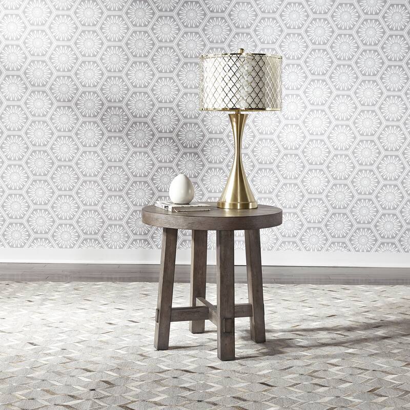 Modern Farmhouse Dusty Charcoal Distressed 3 Piece Set