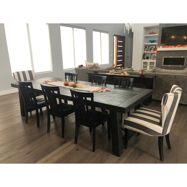 Top Product Reviews For Haver Faded Black And White Striped Dining